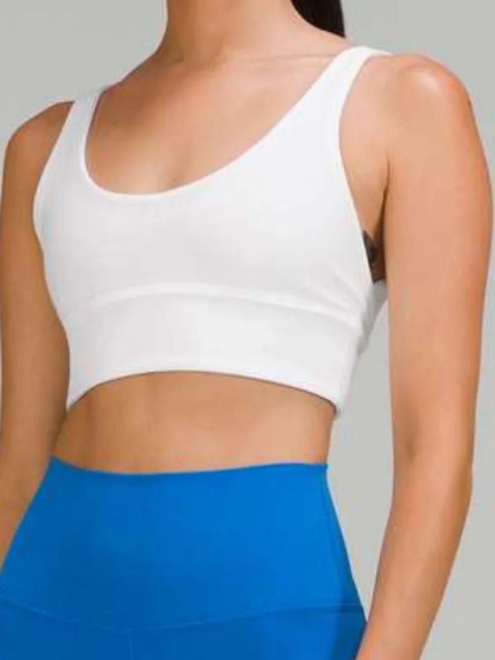 Lululemon Align Reversible Bra *Light Support, A/B Cup White / Wee Are Space 6